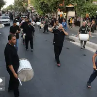 عزاداری مردم شیراز در سالروز دفن شهدای کربلا