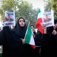 عکس/ بزرگداشت شهدای تجاوز رژیم صهیونیستی در کرمانشاه