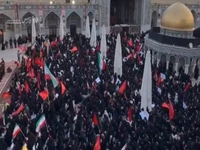 اجتماع بانوان مشهدی با یاد زینب کبری(س) و برای دفاع از ایران