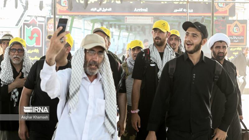 مرز مهران همچنان پرترددترین گذرگاه زائران حسینی؛ تردد ۱۸۶ هزار نفر