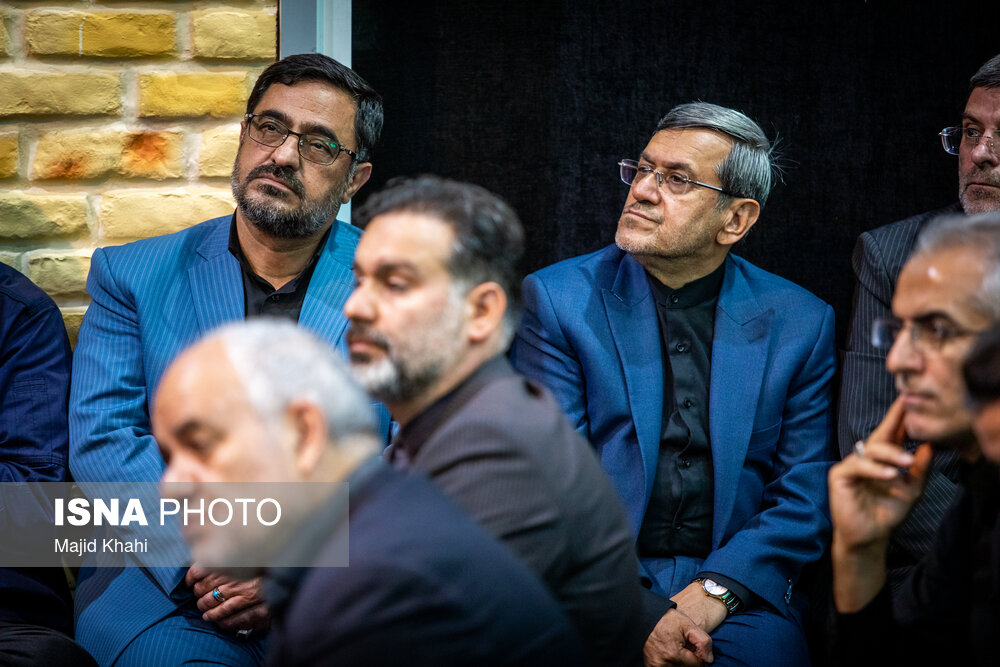 عکس/ مراسم گرامیداشت شهدای حمله رژیم صهیونیستی به زندان اوین