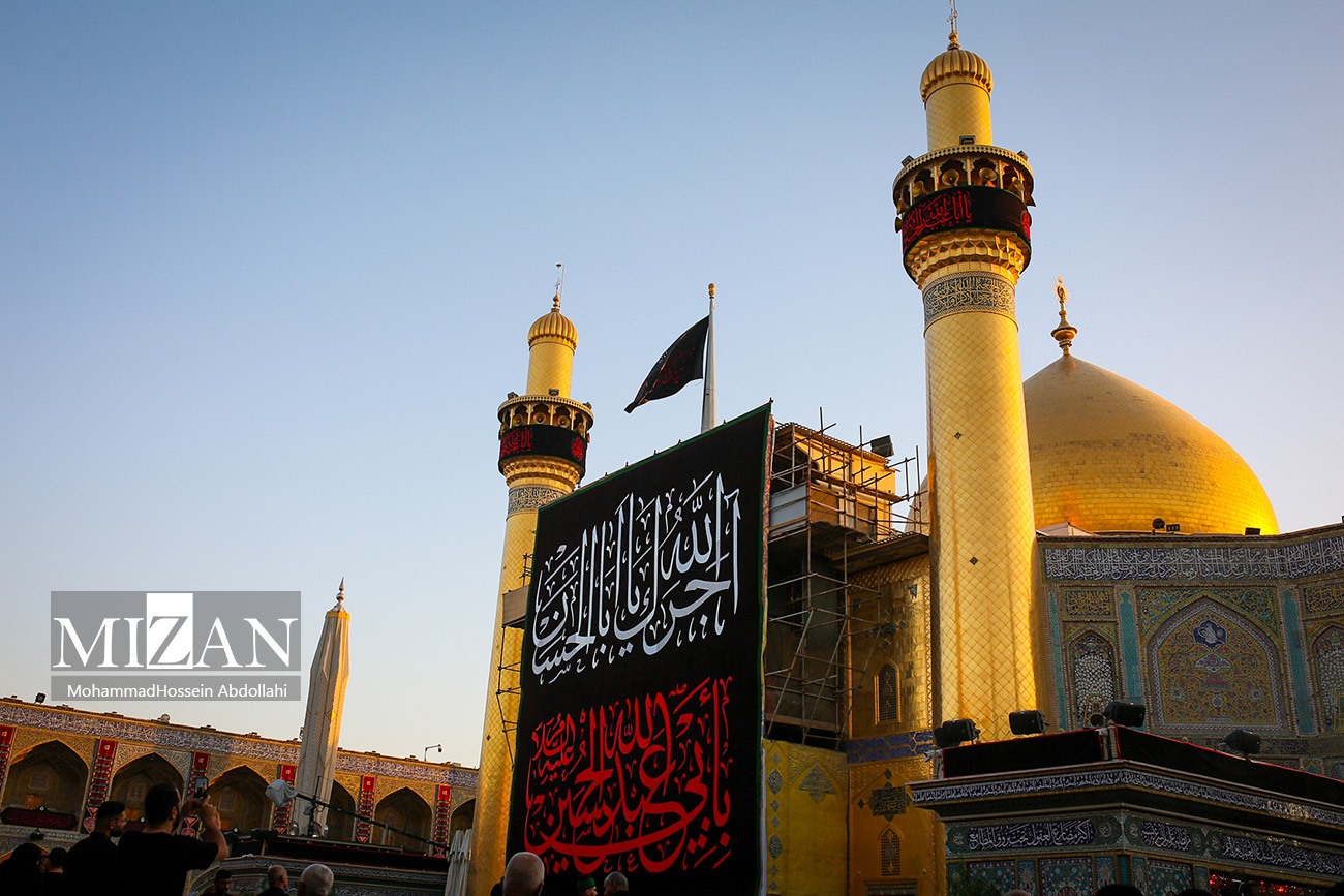 عزاداری دهه دوم ماه محرم در حرم امیرالمومنین (ع)