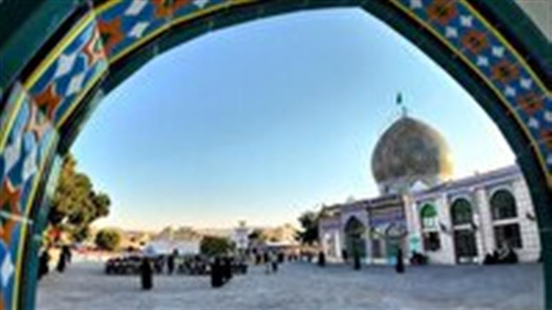 اجرای طرح بصیرت عاشورایی در امامزاده و بقعه شاخص زنجان