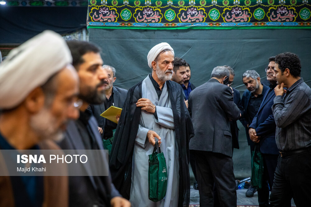 عکس/ مراسم گرامیداشت شهدای حمله رژیم صهیونیستی به زندان اوین