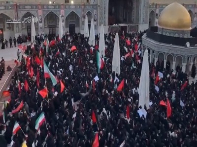 اجتماع بانوان مشهدی با یاد زینب کبری(س) و برای دفاع از ایران