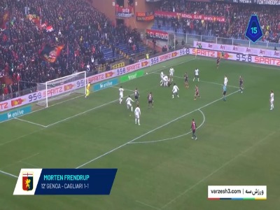 15 گل برتر جنوا در سری آ 2024/25