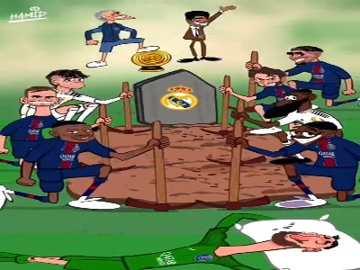 اثر جدید حمید سحری؛ پی اس جی 4-0 رئال مادرید
