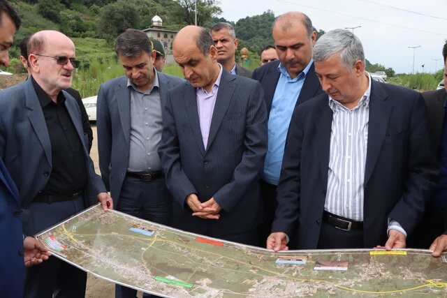 پیشرفت ۸۵ درصدی کنارگذر لنگرود