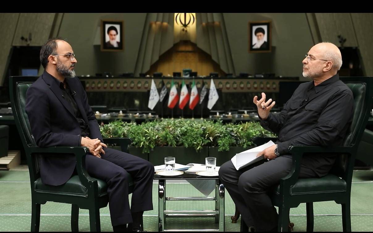 رئیس مجلس از ابعاد جنگ تحمیلی ۱۲ روزه و نقش رهبر انقلاب می‌گوید