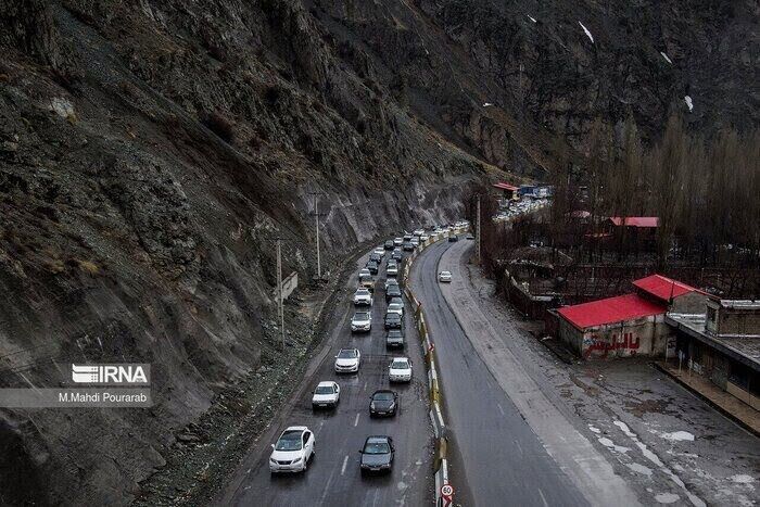 ترافیک پرحجم اما روان در جاده‌های مازندران