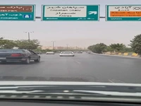محو شدن کوه صفه در آلودگی شدید هوای امروز اصفهان