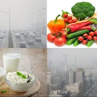 تغییر سبک غذا خوردن در زمان آلودگی هوا