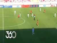 گل چهارم تیم فوتبال بانوان ایران به سنگاپور توسط زهرا قنبری