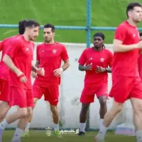 اولین تمرین فصل پرسپولیس در ارتفاعات ارزروم 