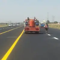 بیش از یک‌هزار کیلومتر از راه‌های همدان خط‌کشی شد