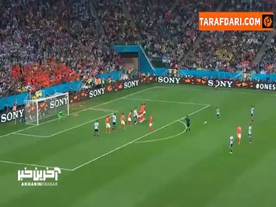 صعود آرژانتین به فینال جام جهانی 2014 با غلبه بر هلند در ضربات پنالتی
