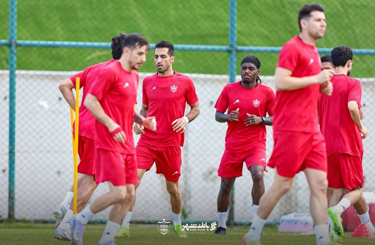  نخستین تمرین پرسپولیس در ترکیه زیر نظر وحید هاشمیان