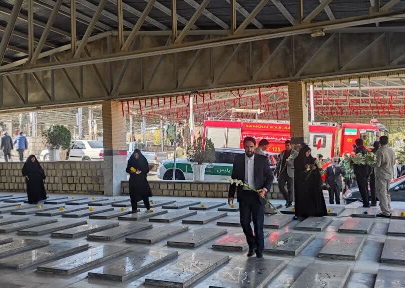 مراسم گرامیداشت شهدای اقتدار در کرمانشاه برگزار شد