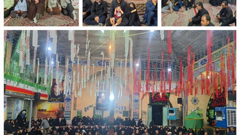 محفلی به نام و یاد شهدا در علویه ندوشن