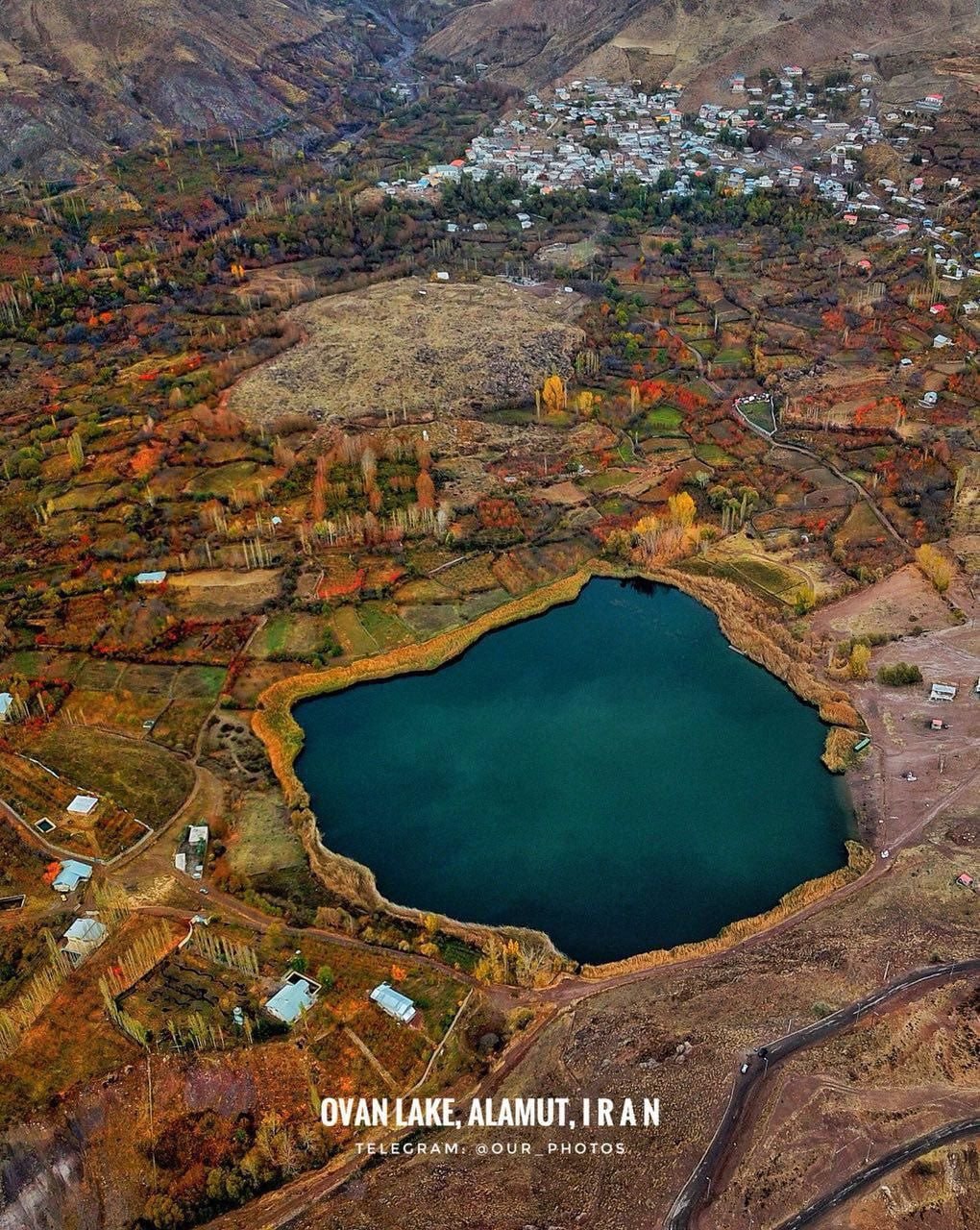 دریاچه ی اُوان در استان قزوین