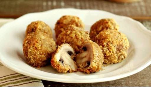 قارچ سوخاری رو به سبک رستورانی درست کن