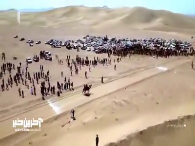گزارشی جالب از مسابقات جذاب شترسواری انتخابی مسابقات تیم ملی