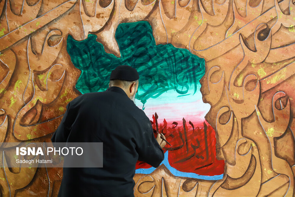 عکس/ مراسم بزرگداشت شهدای اقتدار ایران در مشهد
