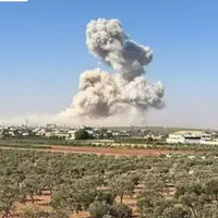 انفجار مهیب در نزدیکی فرودگاه حلب سوریه