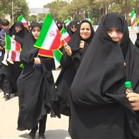 راهپیمایی زینبیون تمدن ساز در میبد
