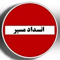 محور مهرستان - ایرانشهر مجددا مسدود شد 