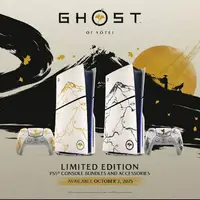 از باندل محدود پلی استیشن ۵ با طرح Ghost of Yotei رونمایی شد