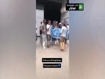 بنر جالب هواداران استقلال برای ساپینتو