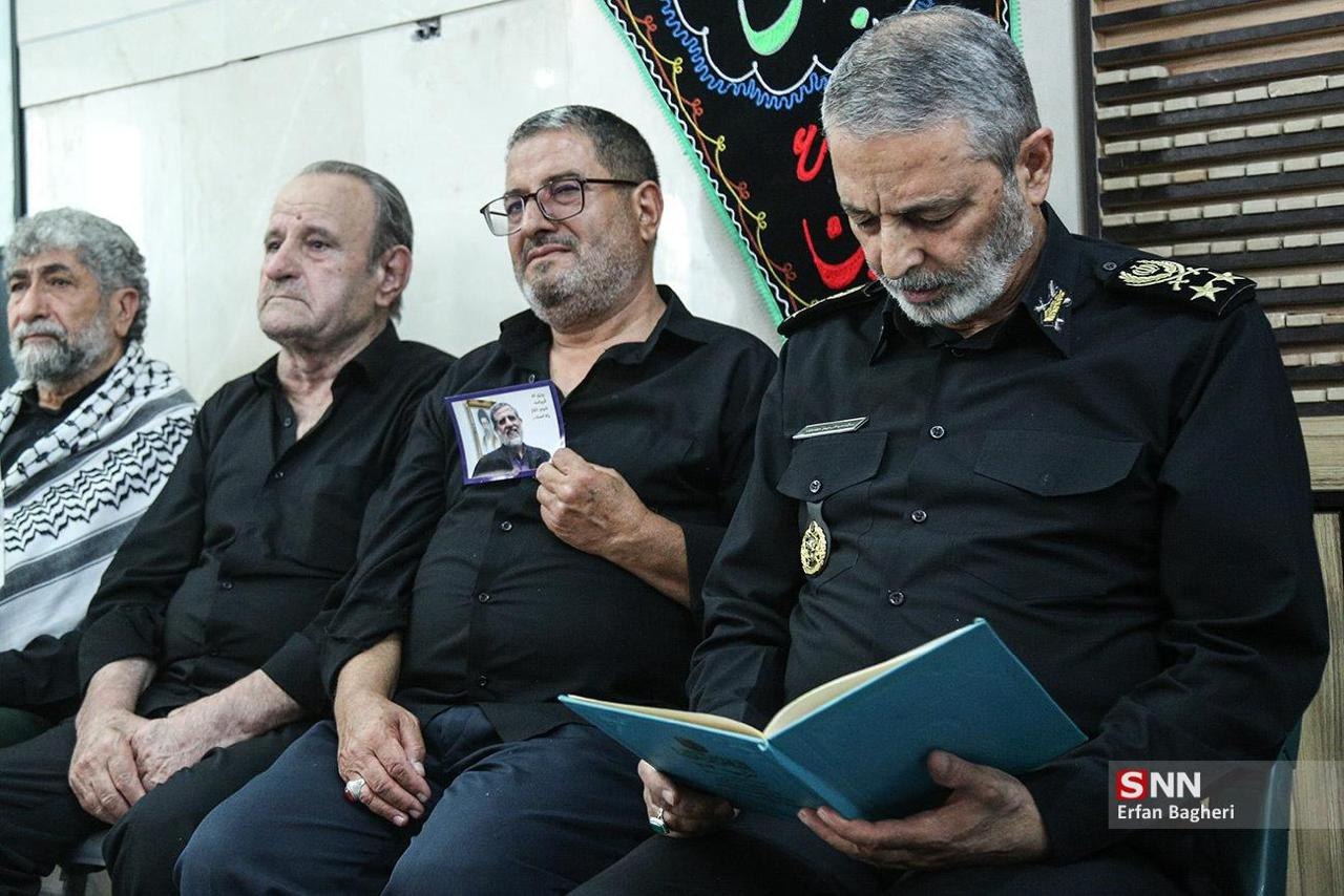 عکس/ حضور سرلشکر موسوی در مراسم گرامیداشت شهید سرلشکر محمد سعید ایزدی