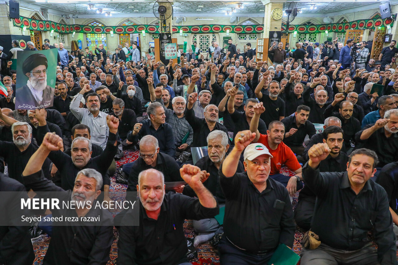 عکس/ مراسم گرامیداشت شهادت سردار سرلشکر پاسدار «امیرعلی حاجی‌زاده»