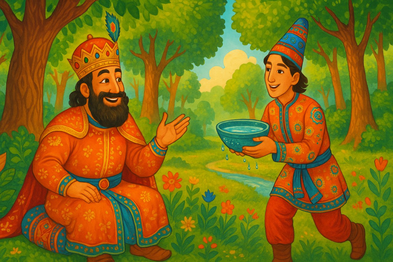 حکایتی شیرین از گلستان سعدی 