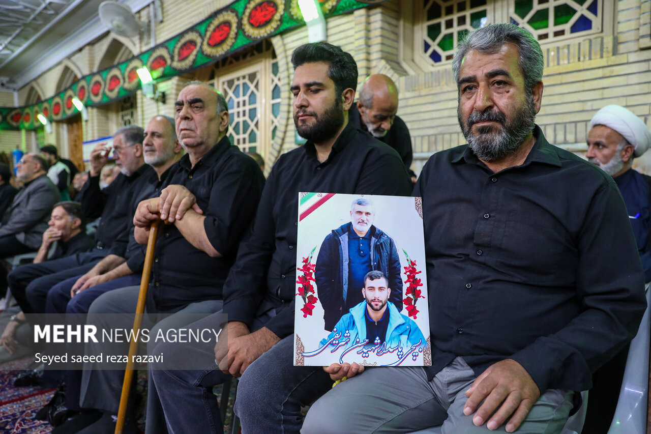 عکس/ مراسم گرامیداشت شهادت سردار سرلشکر پاسدار «امیرعلی حاجی‌زاده»