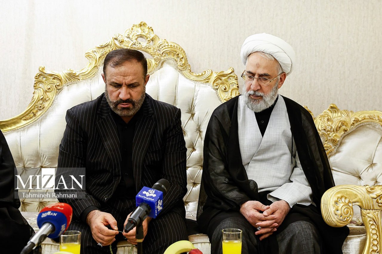 دیدار دادستان کل کشور با خانواده شهید عباس شفیعی