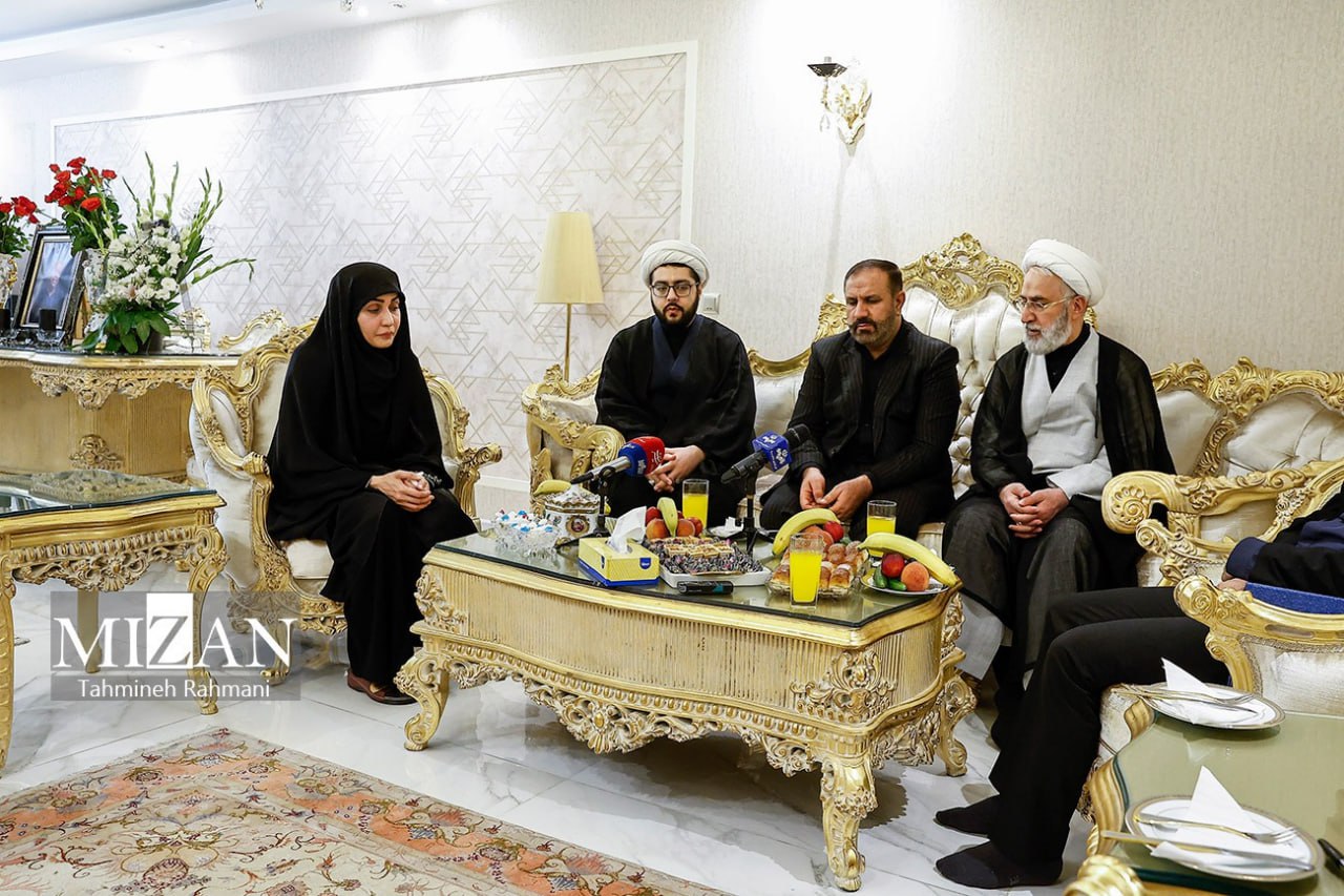 دیدار دادستان کل کشور با خانواده شهید عباس شفیعی
