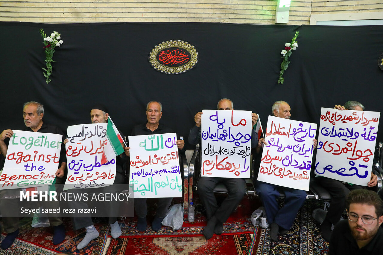 عکس/ مراسم گرامیداشت شهادت سردار سرلشکر پاسدار «امیرعلی حاجی‌زاده»