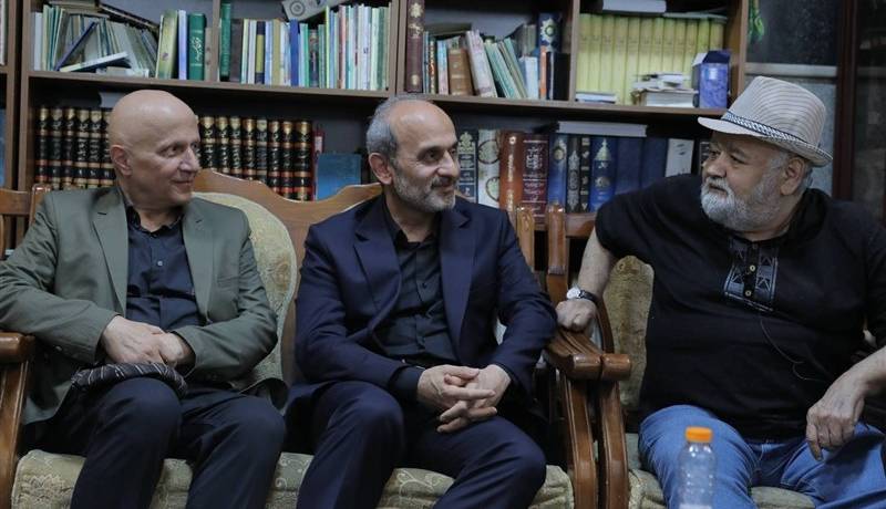 دیدار جبلی با اکبر عبدی و عوامل سریال «سبزواران»