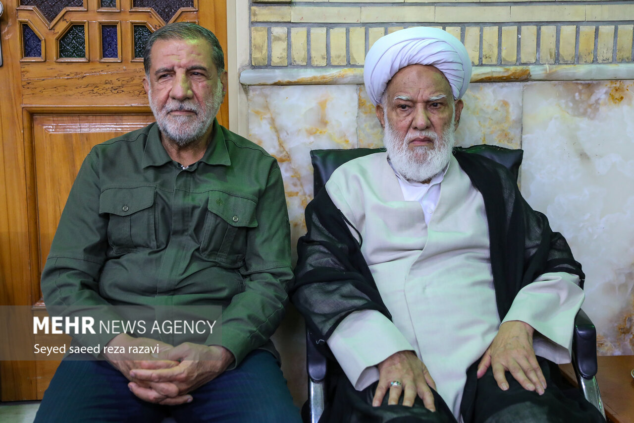 عکس/ مراسم گرامیداشت شهادت سردار سرلشکر پاسدار «امیرعلی حاجی‌زاده»