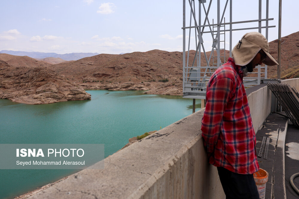 عکس/ وضعیت بحرانی سد کارده مشهد