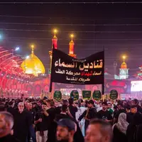 کاروان نمادین یاران امام حسین(ع) در کربلا