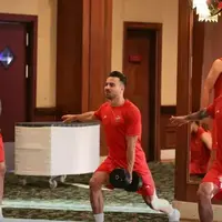 تمرین سخت پرسپولیس این بار در سالن وزنه