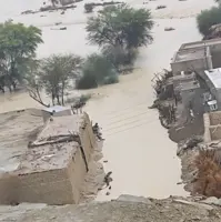 مسدود شدن ۵ محور مواصلاتی جنوب سیستان و بلوچستان در پی بارندگی