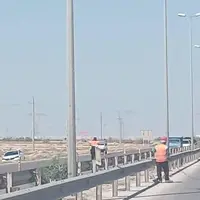 محور «عالیشهر- دلوار» روشن شد