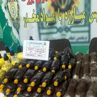جاسازی مواد مخدر در بطری‌های شربت سکنجبین