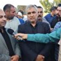عملیات طرح آبرسانی به روستای گراتی اسفراین سرعت گرفت