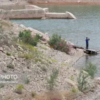 عکس/ وضعیت بحرانی سد کارده مشهد