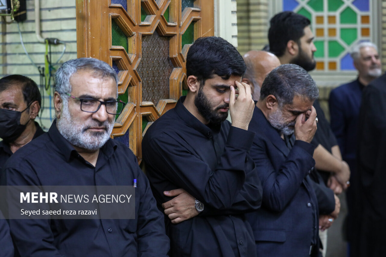 عکس/ مراسم گرامیداشت شهادت سردار سرلشکر پاسدار «امیرعلی حاجی‌زاده»